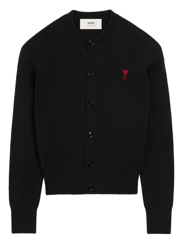 cardigan col rond avec ami de coeur by Selfnex