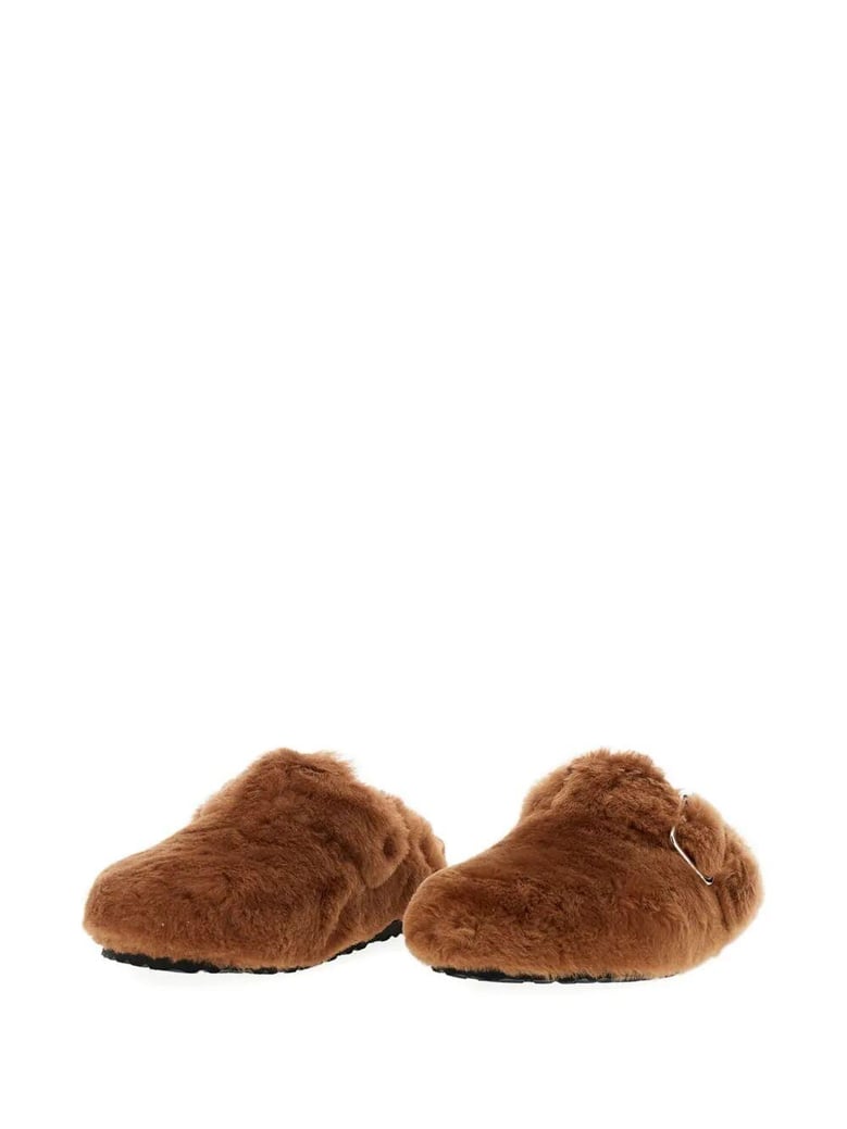 boston shearling clogs by Selfnex