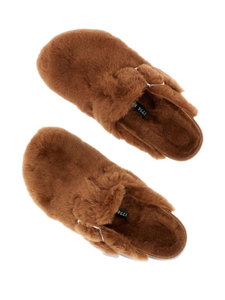 boston shearling clogs by Selfnex