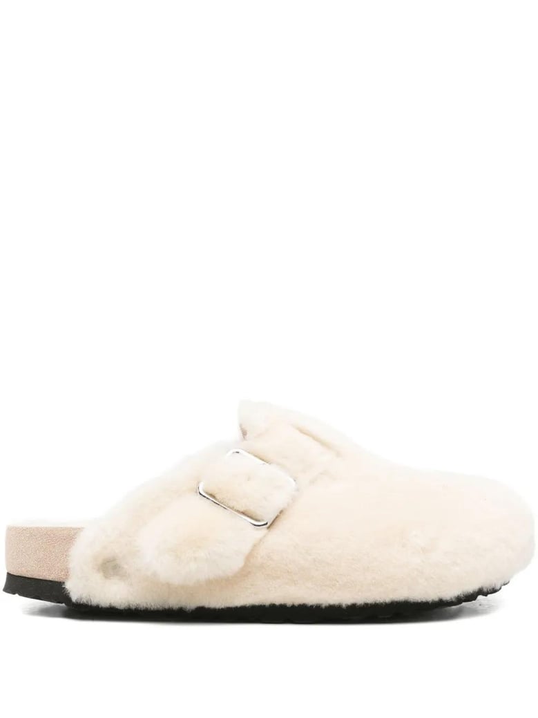boston shearling clogs by Selfnex