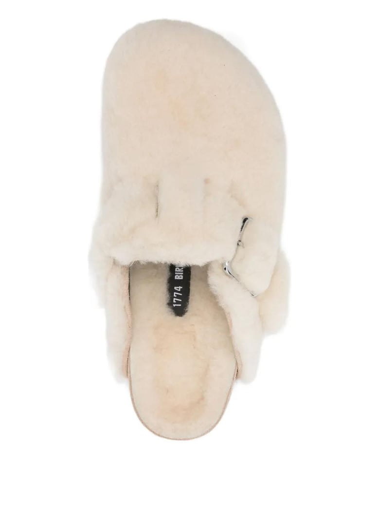 boston shearling clogs by Selfnex