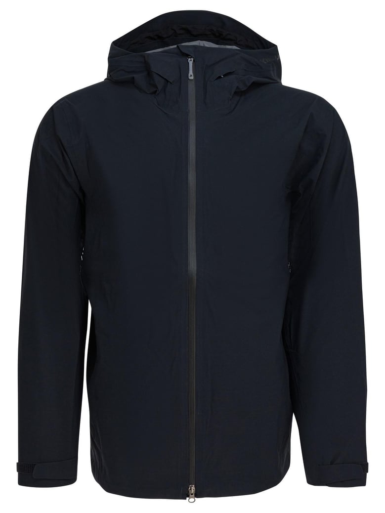 black recycled polyester jacket by Selfnex