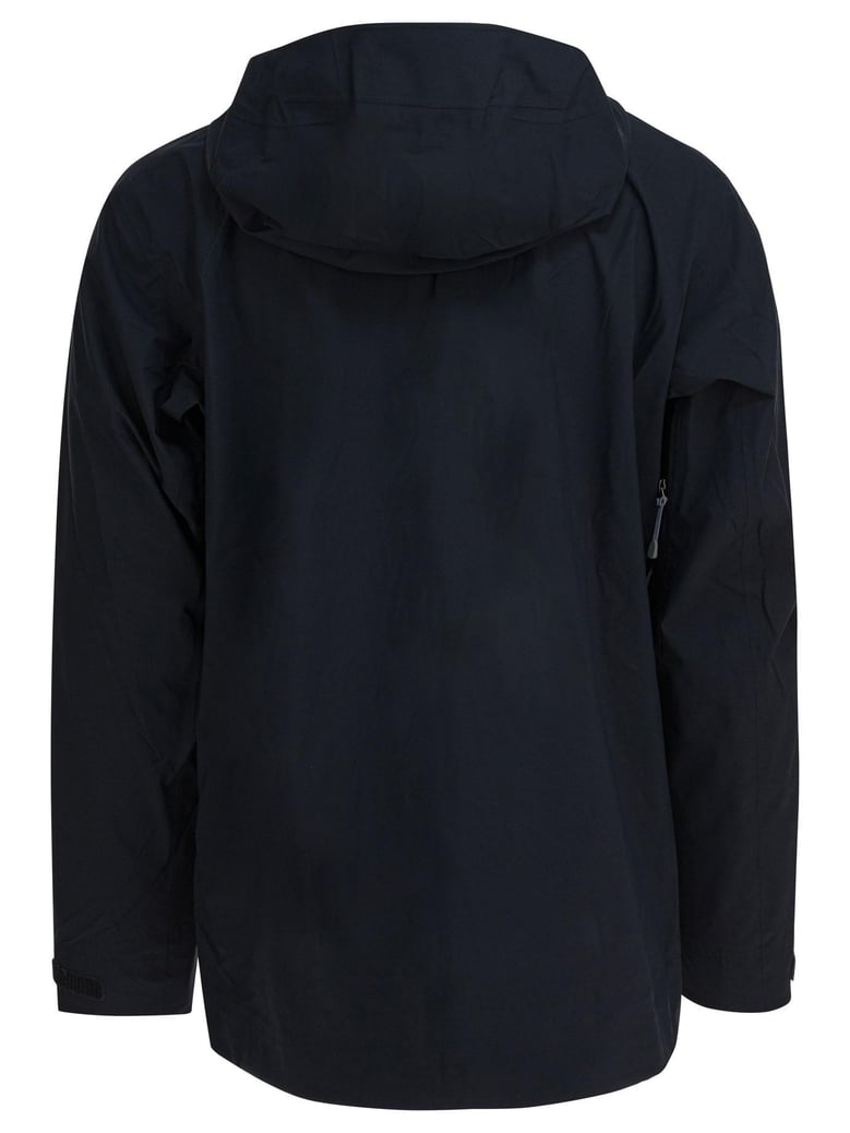 black recycled polyester jacket by Selfnex