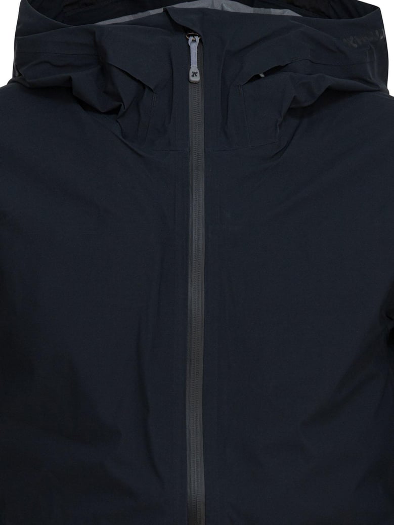 black recycled polyester jacket by Selfnex