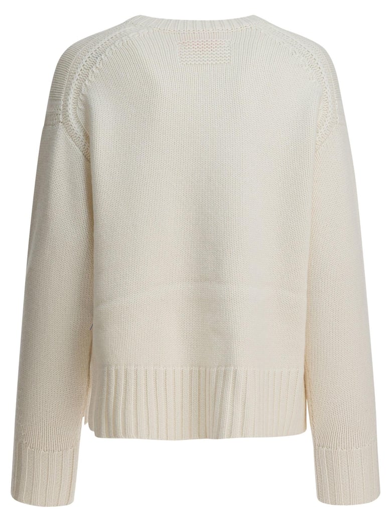 beige cashmere knitwear by Selfnex