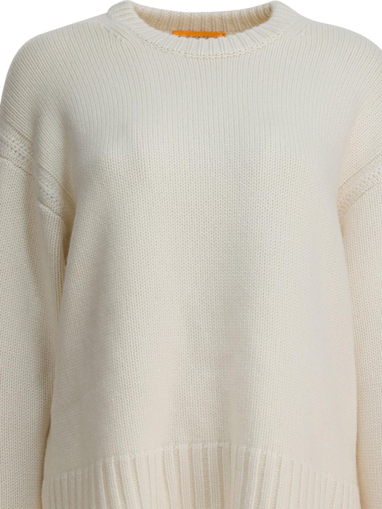 beige cashmere knitwear by Selfnex