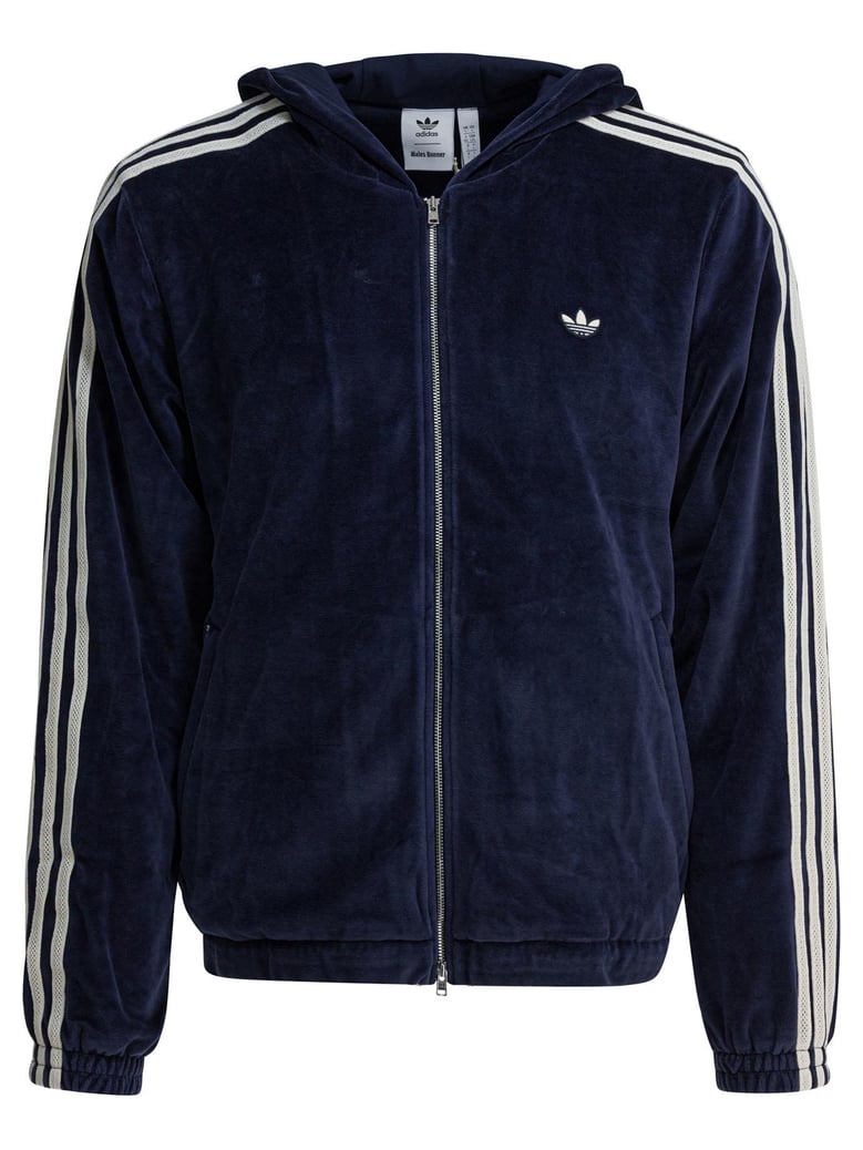 blue cotton blend sweatshirt by Selfnex
