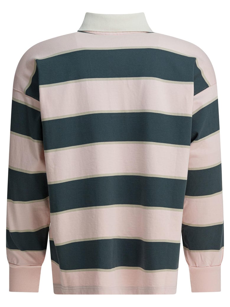 pink cotton polo shirt by Selfnex