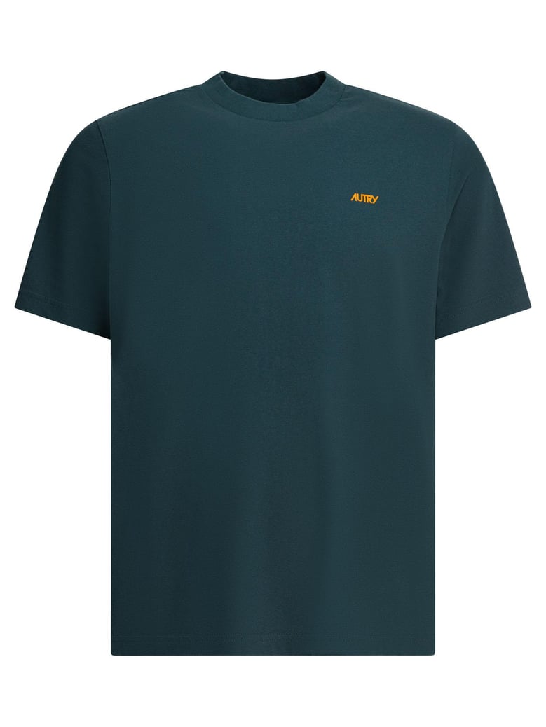 green cotton t-shirt by Selfnex