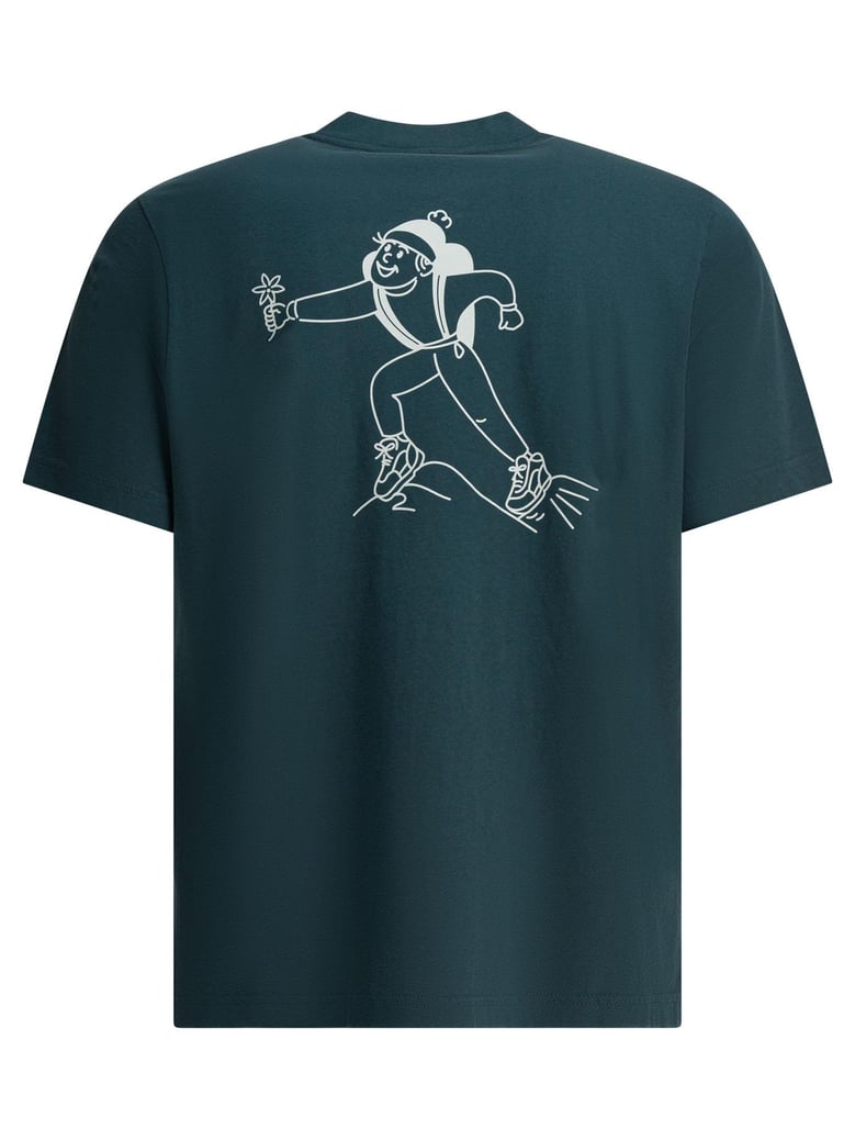 green cotton t-shirt by Selfnex