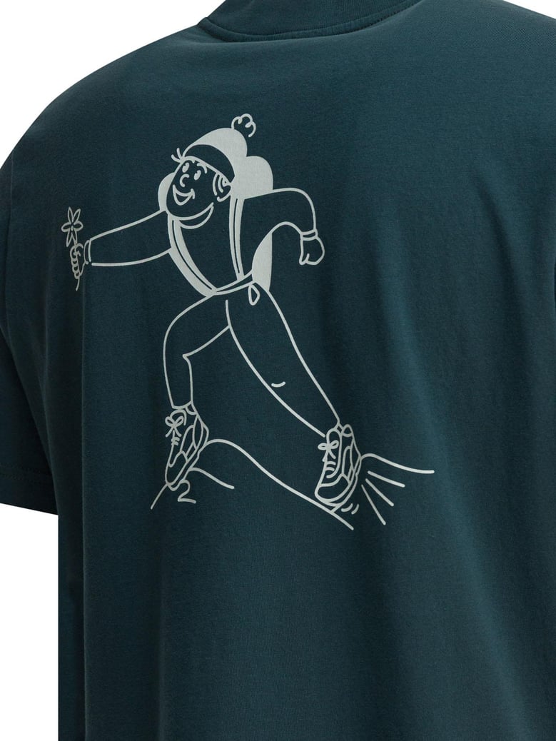 green cotton t-shirt by Selfnex