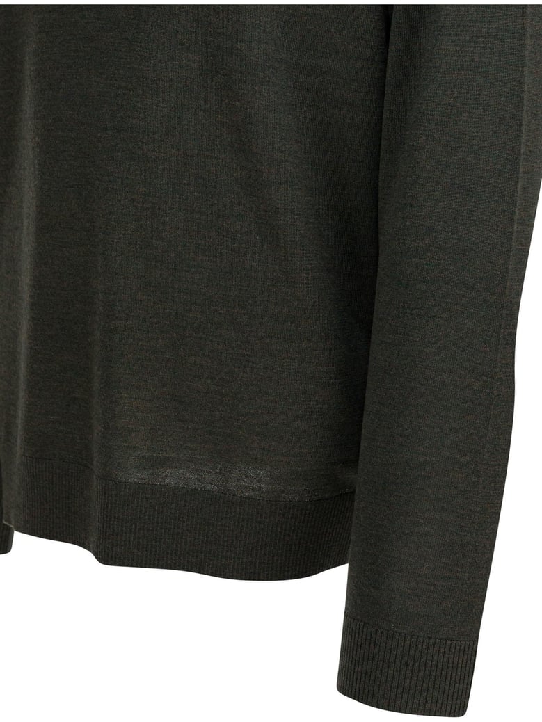 merino wool polo shirt by Selfnex