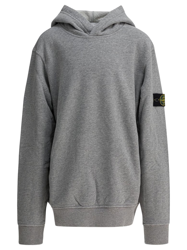 grey cotton sweatshirt by Selfnex