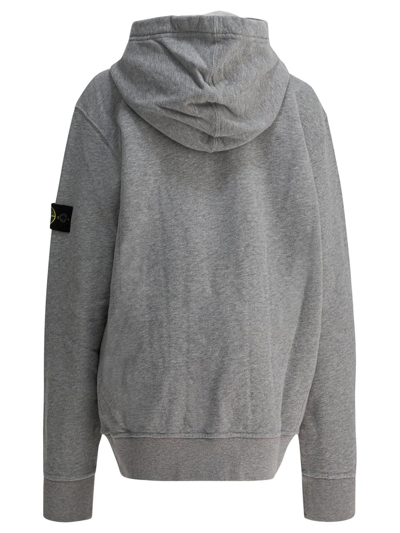 grey cotton sweatshirt by Selfnex