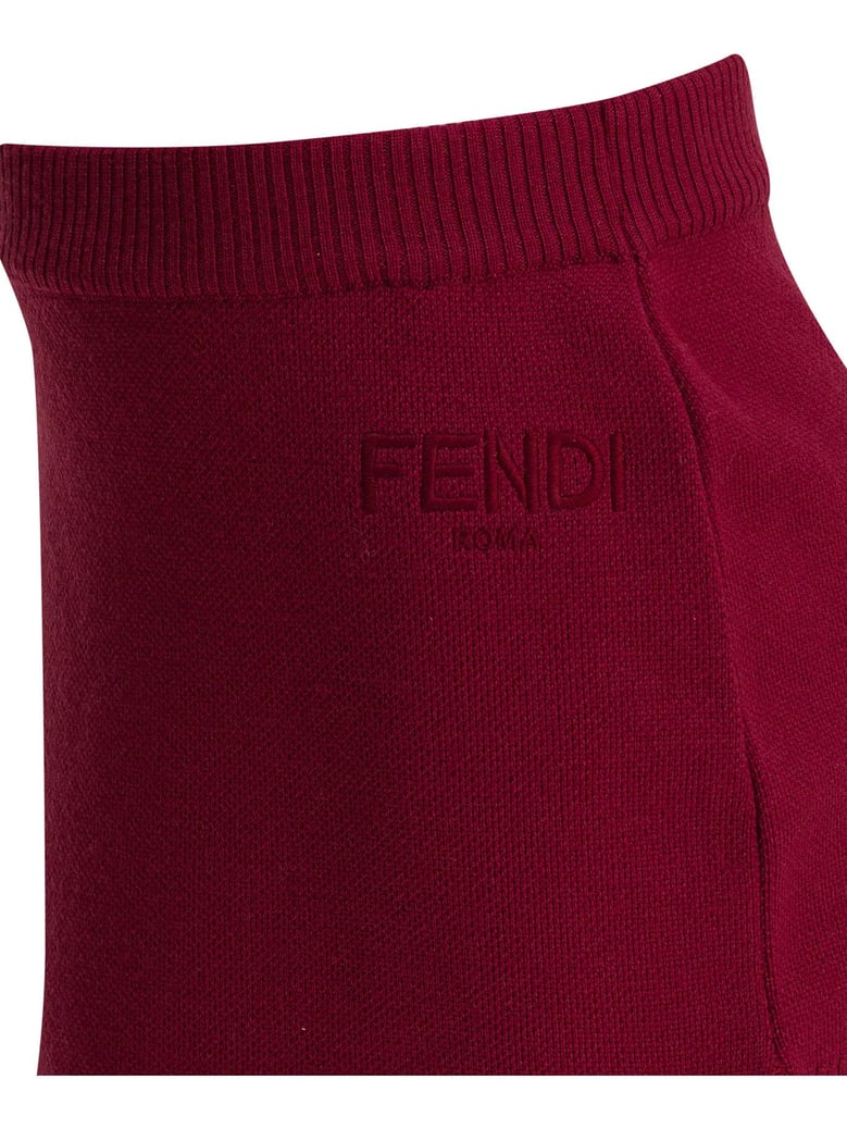 bordeaux wool skirt by Selfnex
