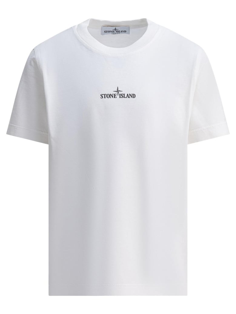 white cotton t-shirt by Selfnex