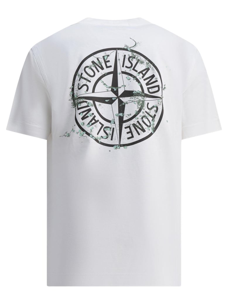 white cotton t-shirt by Selfnex