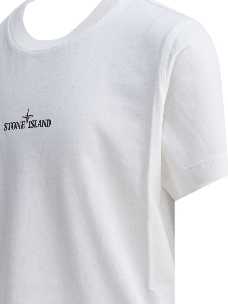 white cotton t-shirt by Selfnex