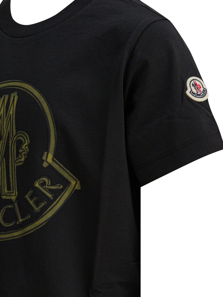 black cotton t-shirt by Selfnex