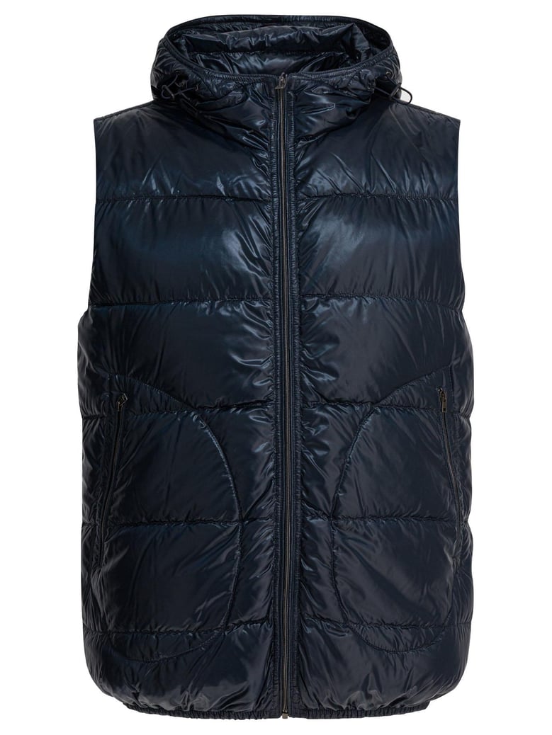 blue nylon jacket by Selfnex