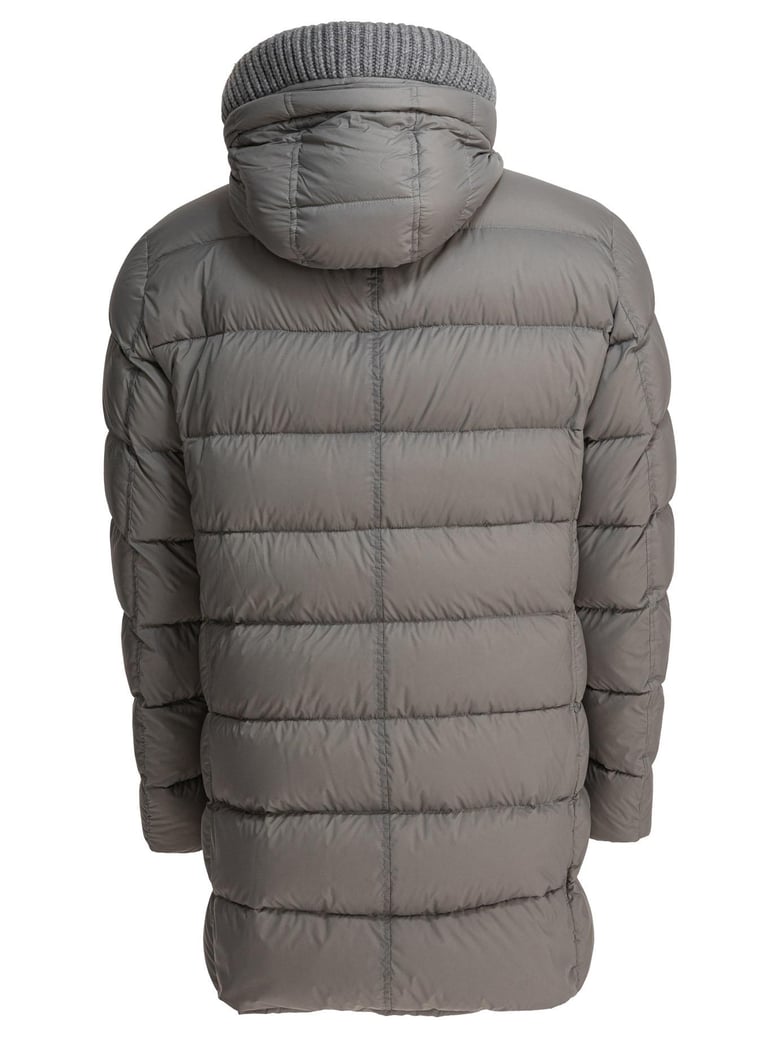 grey down jacket by Selfnex