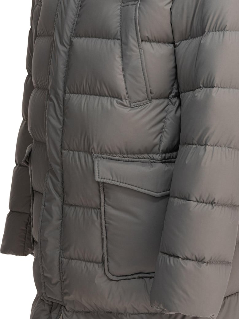 grey down jacket by Selfnex