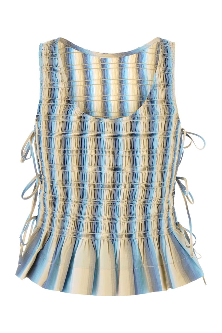 multicolor cotton top by Selfnex