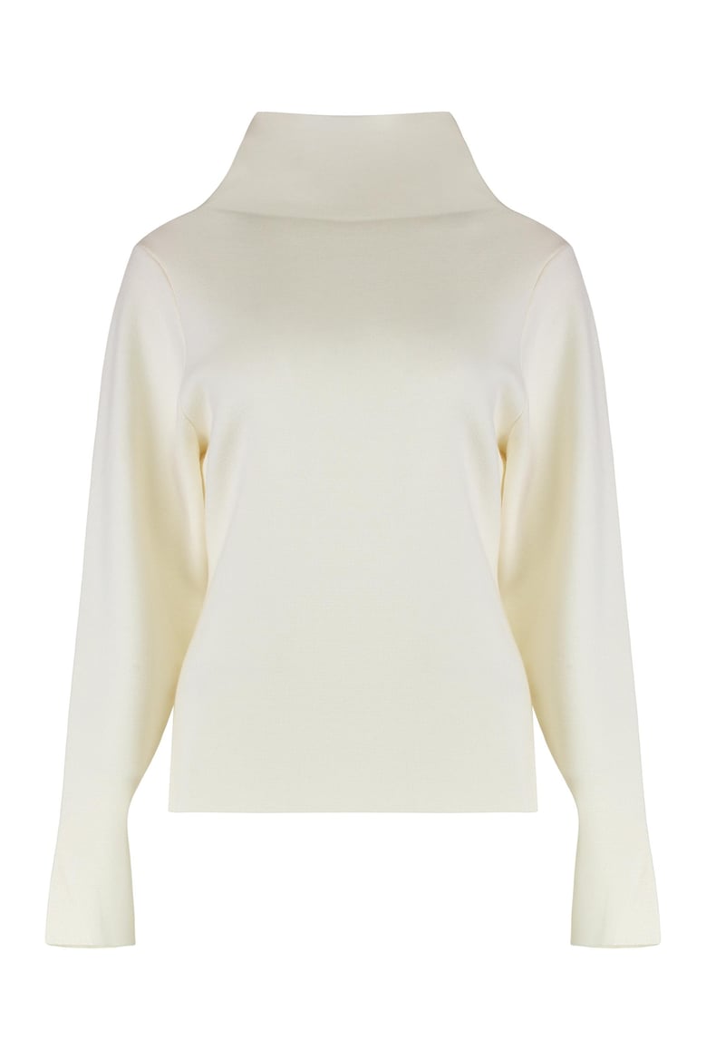 sweater with turtleneck in wool and cashmere by Selfnex