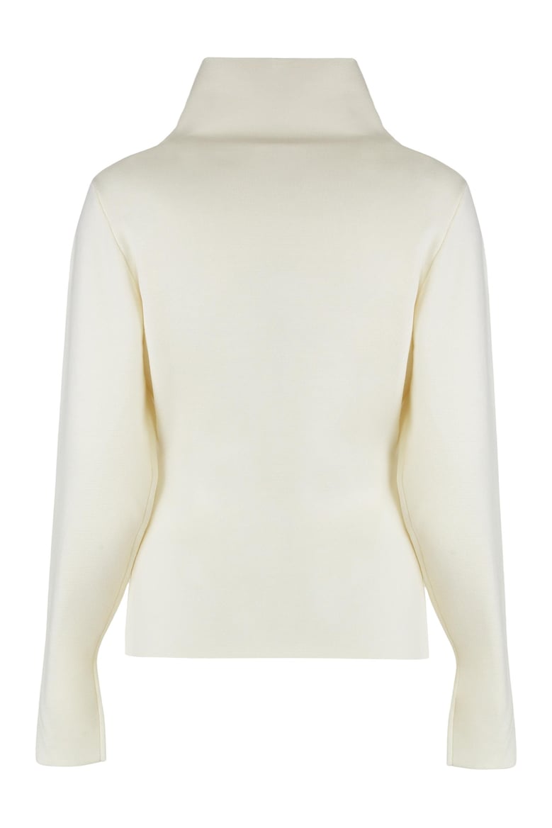 sweater with turtleneck in wool and cashmere by Selfnex