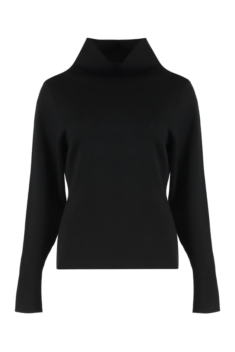 sweater with turtleneck in wool and cashmere by Selfnex