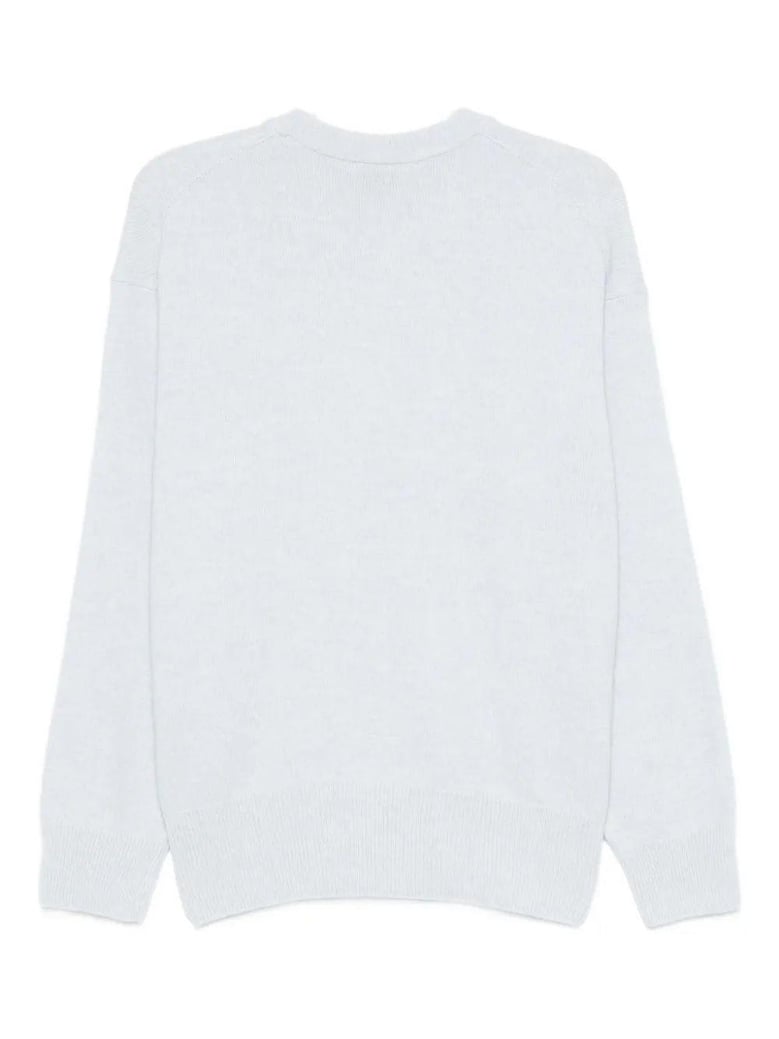 wool crew neck sweater by Selfnex