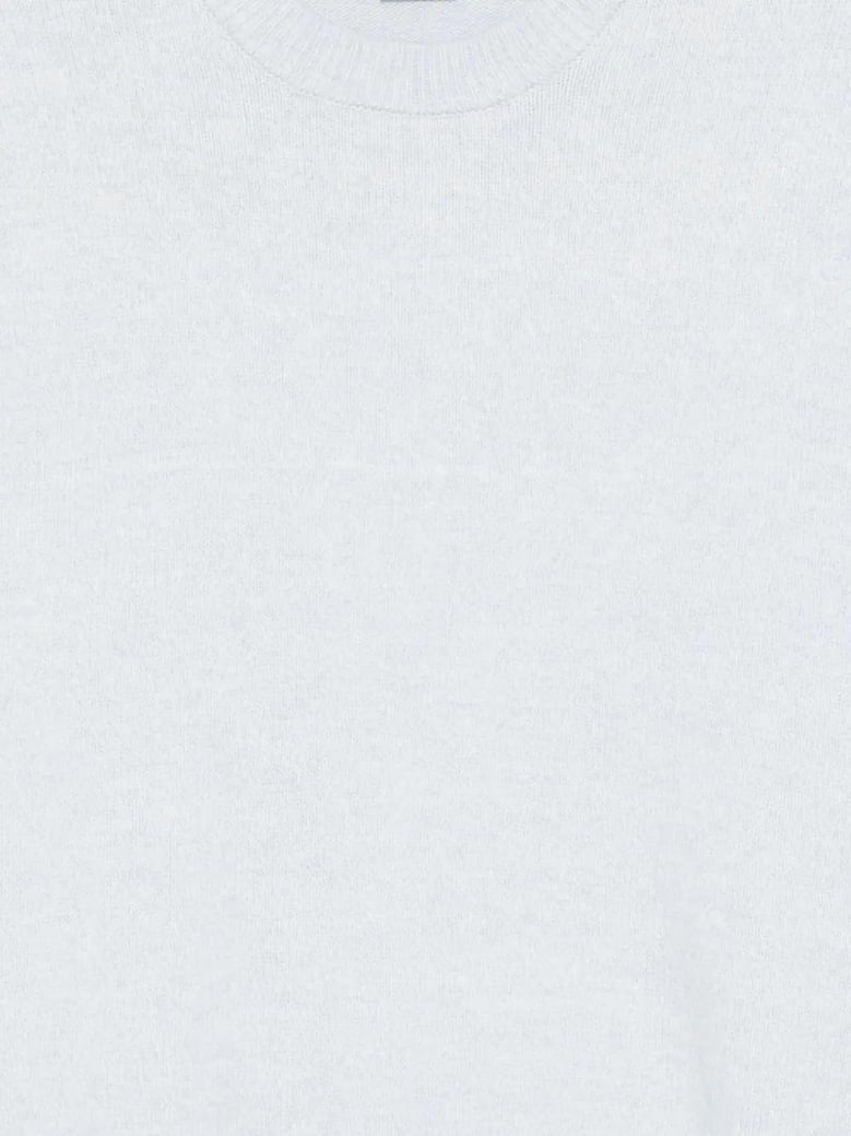 wool crew neck sweater by Selfnex