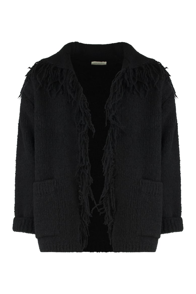 maxi cardigan in wool by Selfnex