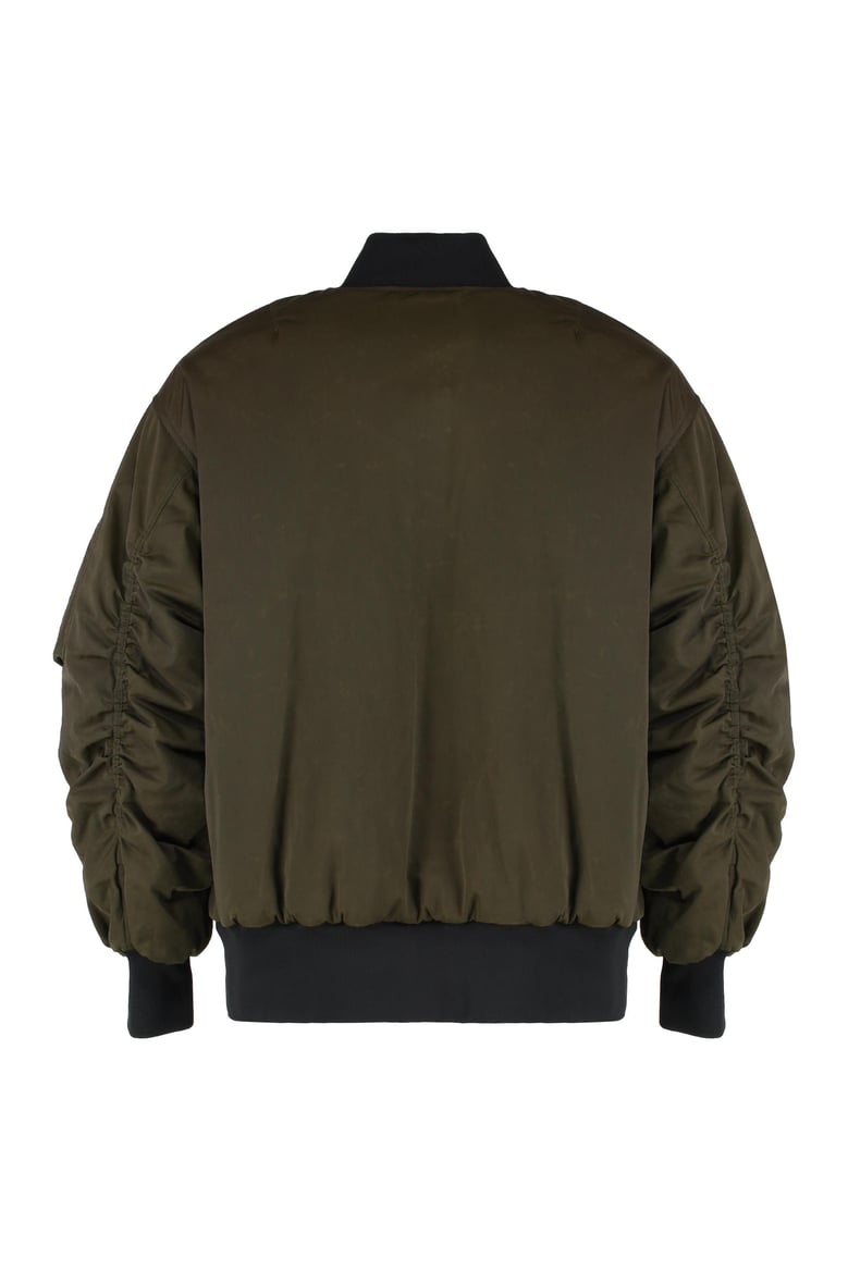 oversized bomber in nylon by Selfnex