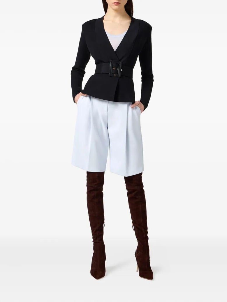 sweater with belt by Selfnex
