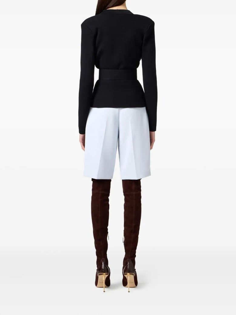 sweater with belt by Selfnex