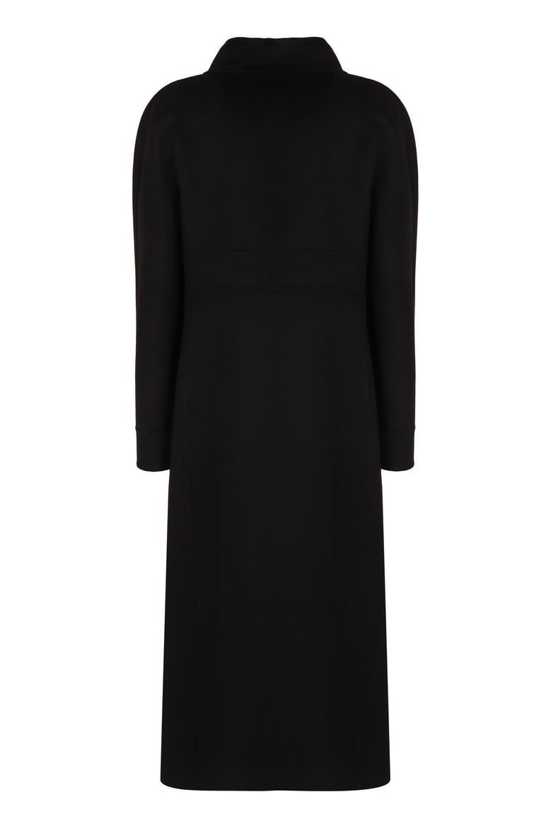 wool and cashmere coat by Selfnex