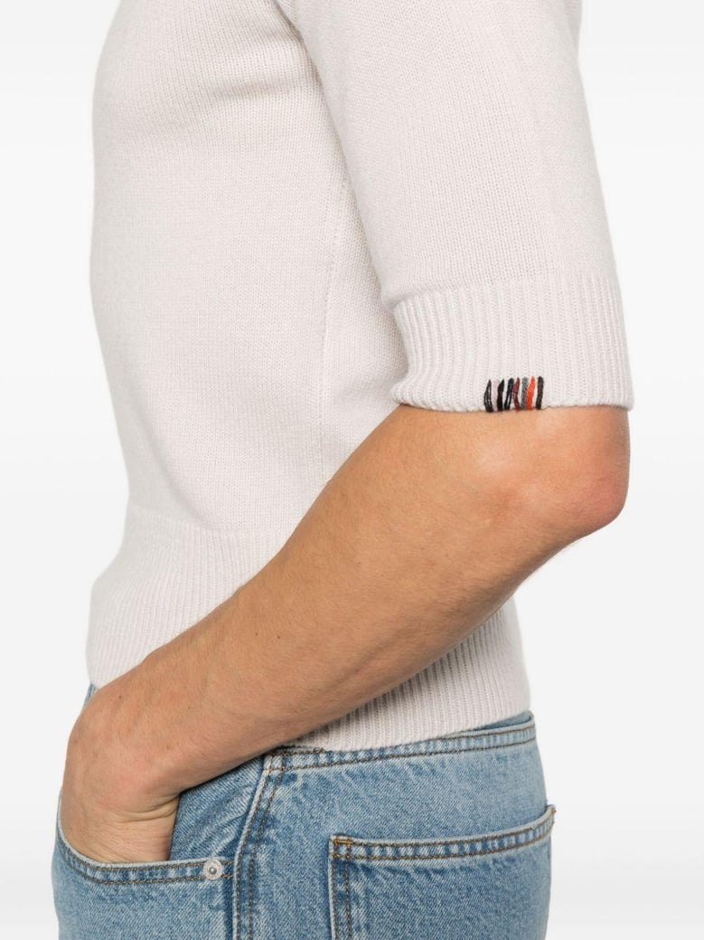cashmere crewneck sweater by Selfnex