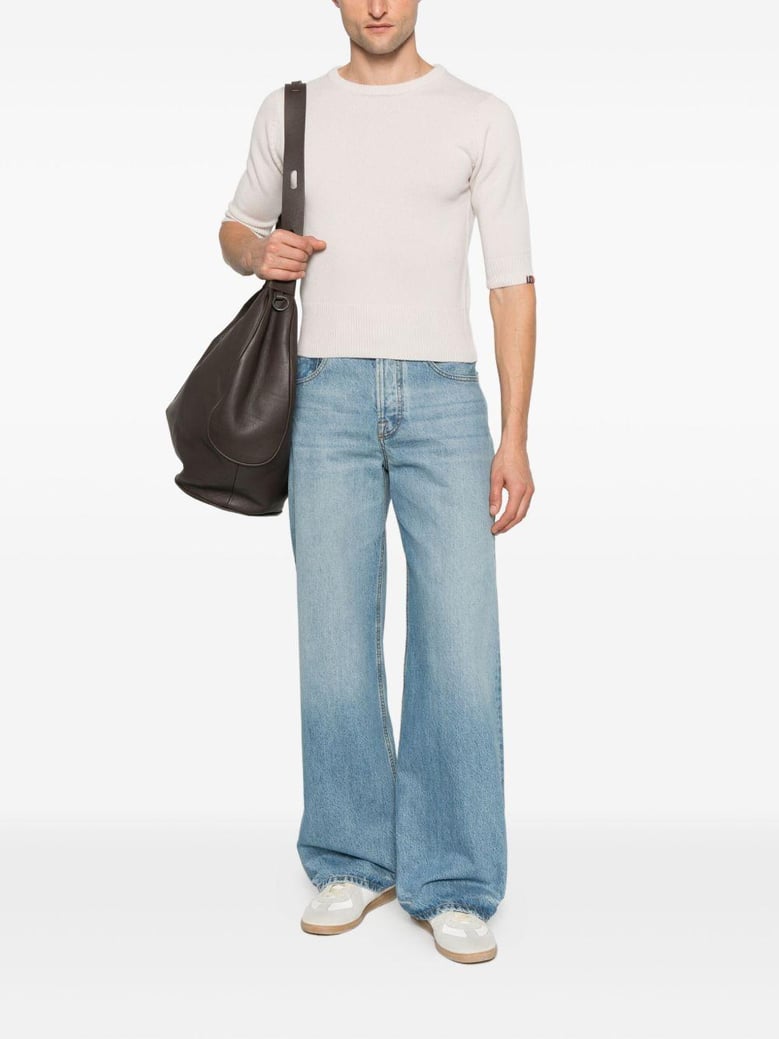 cashmere crewneck sweater by Selfnex