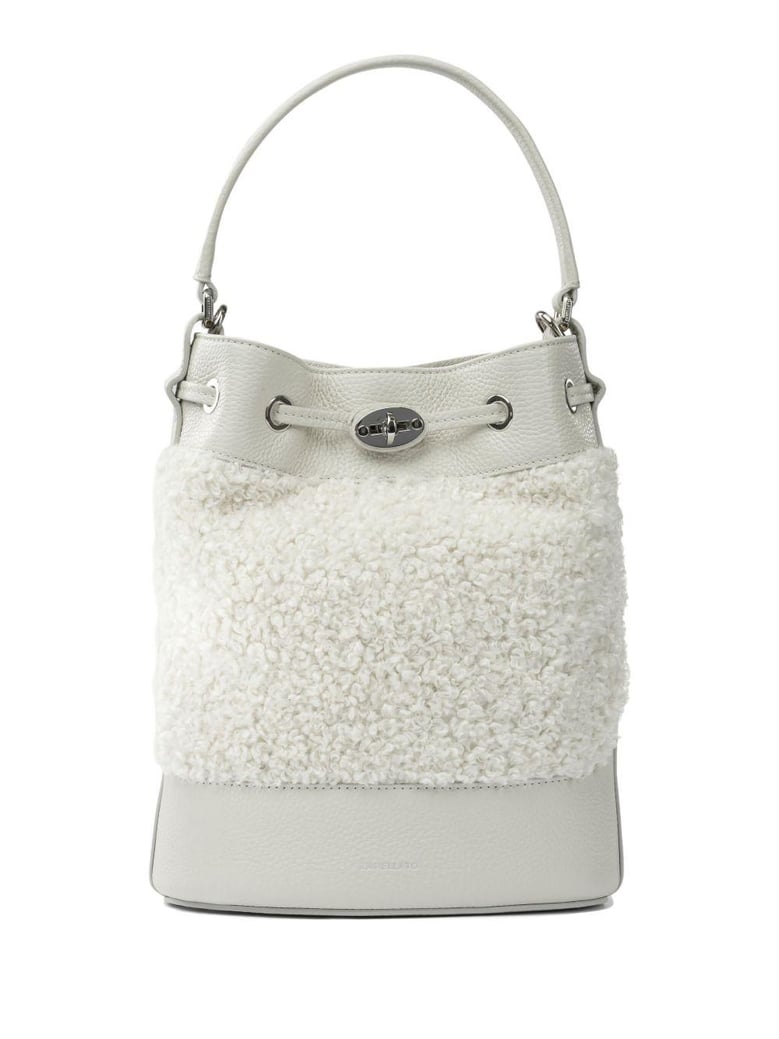 mondà dolly small leather bucket bag by Selfnex