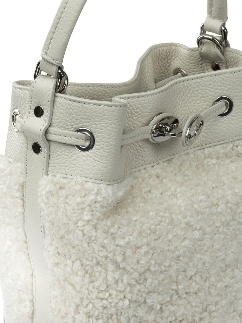 mondà dolly small leather bucket bag by Selfnex