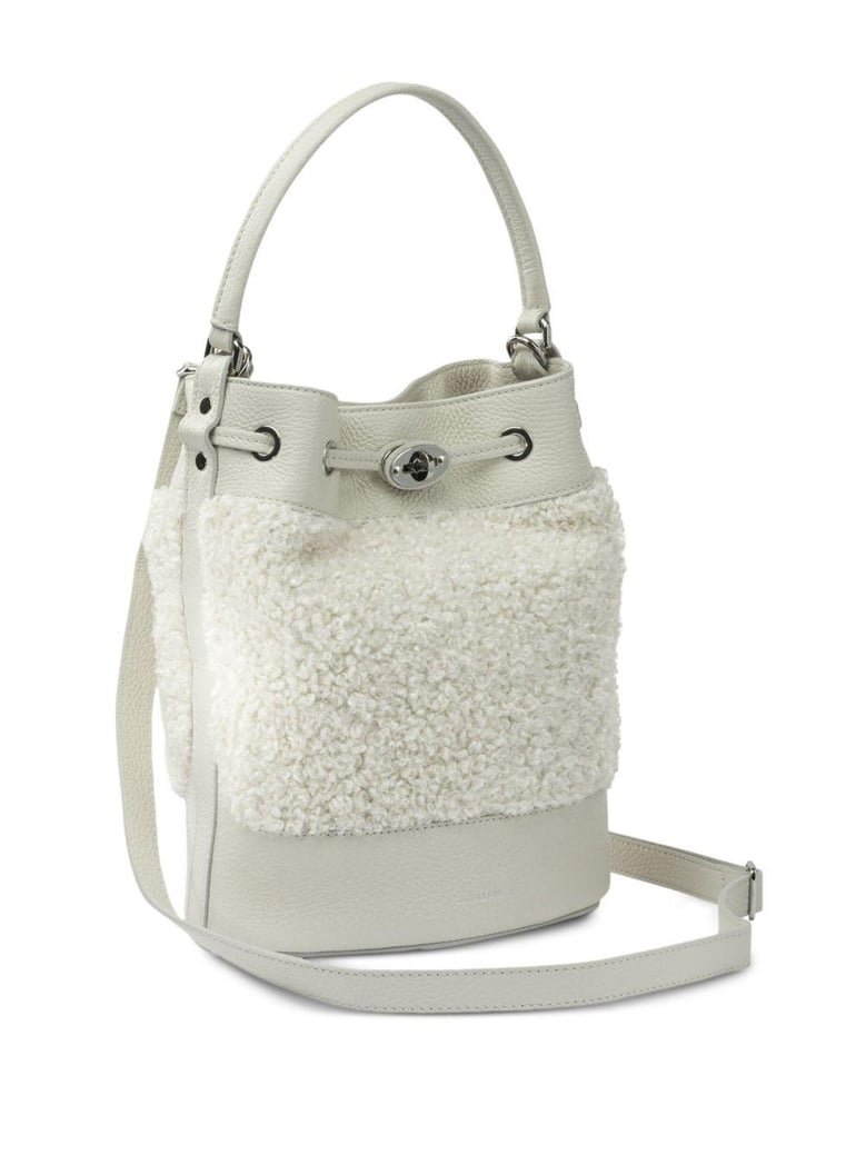 mondà dolly small leather bucket bag by Selfnex