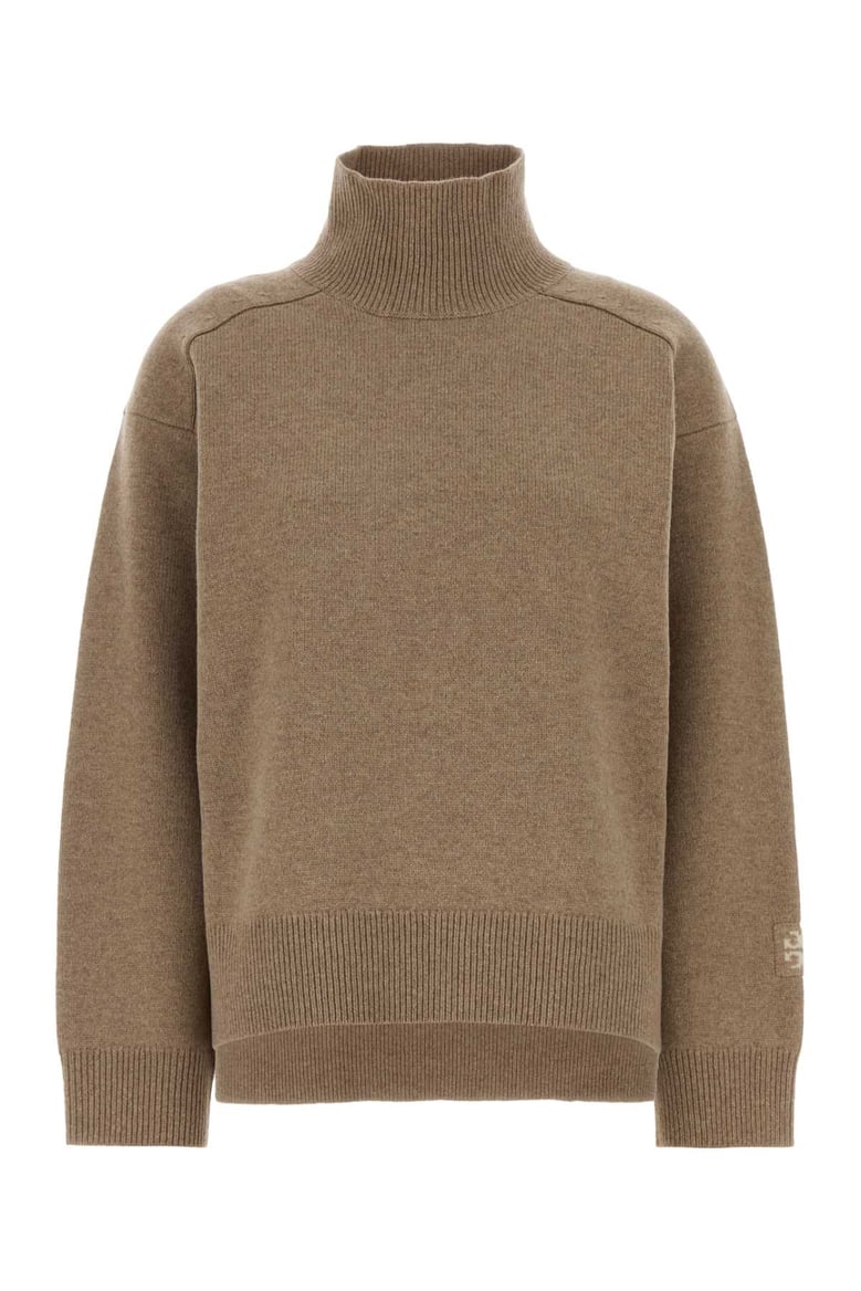wool turtle-neck jumper by Selfnex