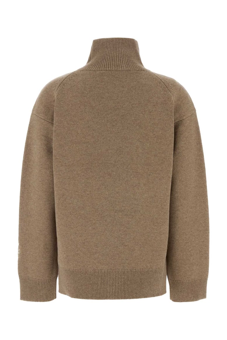 wool turtle-neck jumper by Selfnex