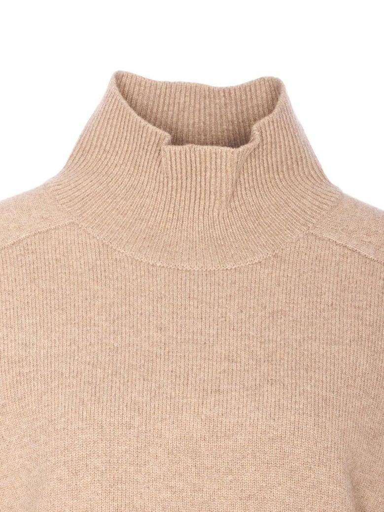 wool turtle-neck jumper by Selfnex