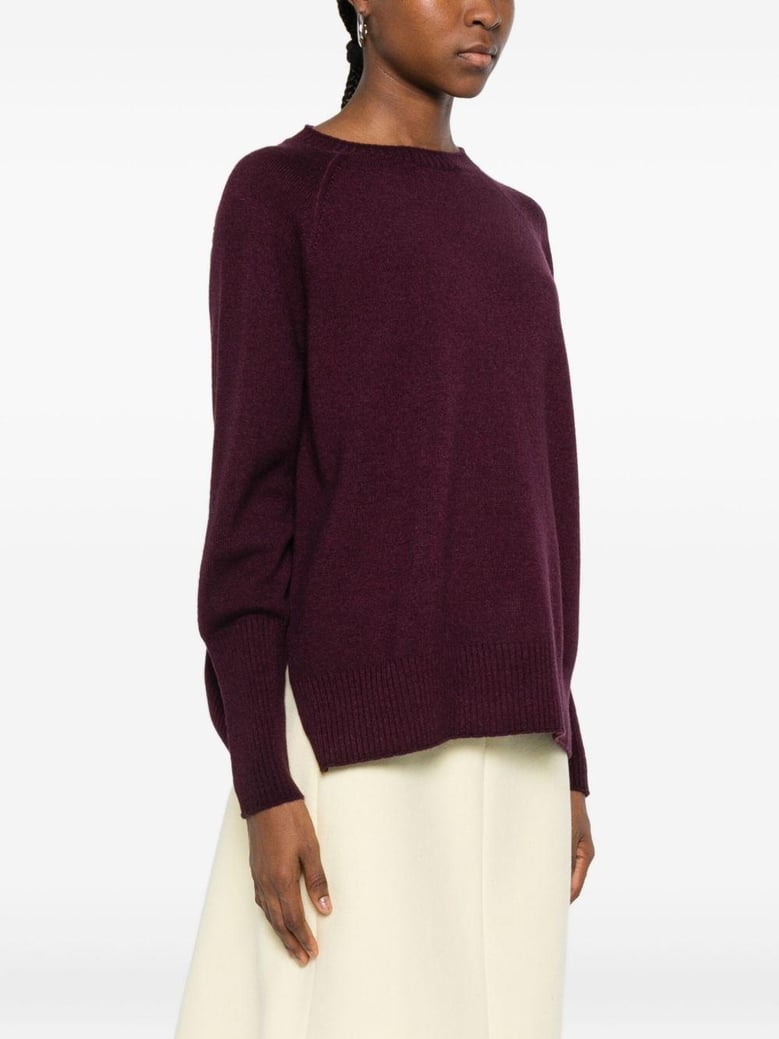 wool crewneck sweater by Selfnex