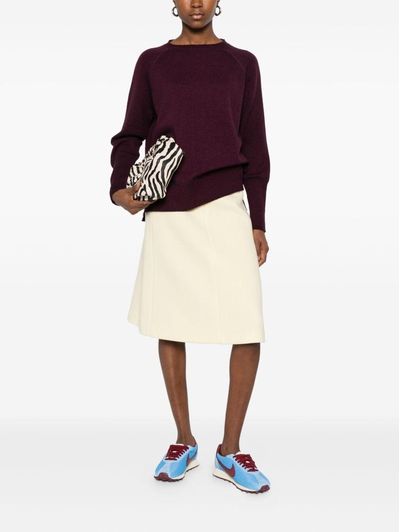 wool crewneck sweater by Selfnex