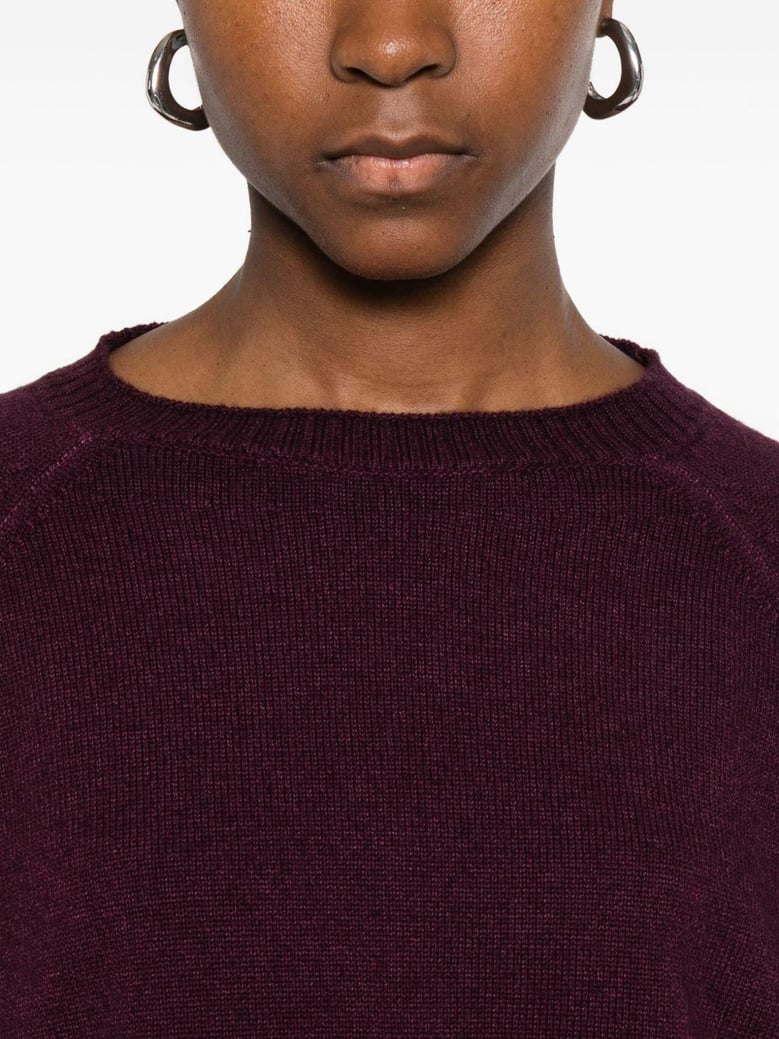 wool crewneck sweater by Selfnex