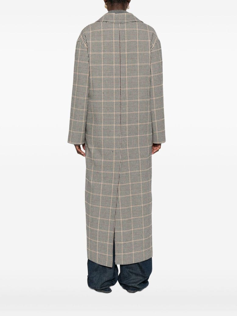 wool single-breasted coat by Selfnex