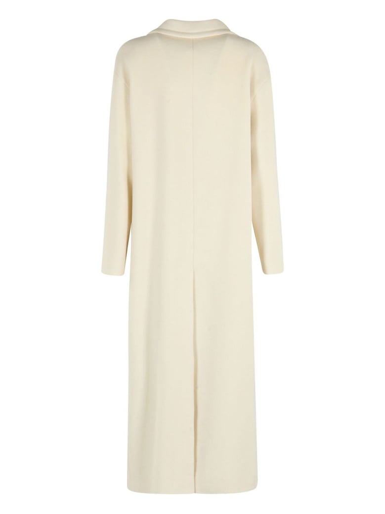wool single-breasted coat by Selfnex
